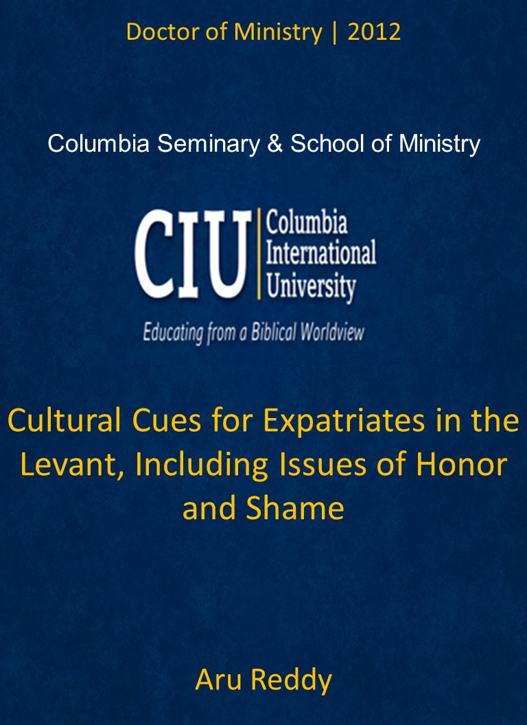 Title details for Cultural Cues for Expatriates in the Levant, Including Issues of Honor and Shame by Aru Reddy - Available